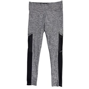 Victoria's Secret PINK Ultimate High‎ Rise Mesh Leggings Grey Space Dye Medium